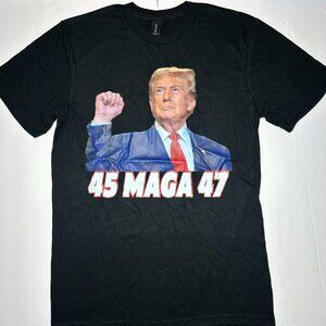 President Donald Trump 45 MAGA 47 - Make America Great Again Quality Men's Shirt